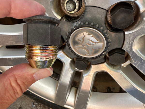 Commodore VE VF wheel conversion nut for PRE VE Commodore 12mm x 1.5