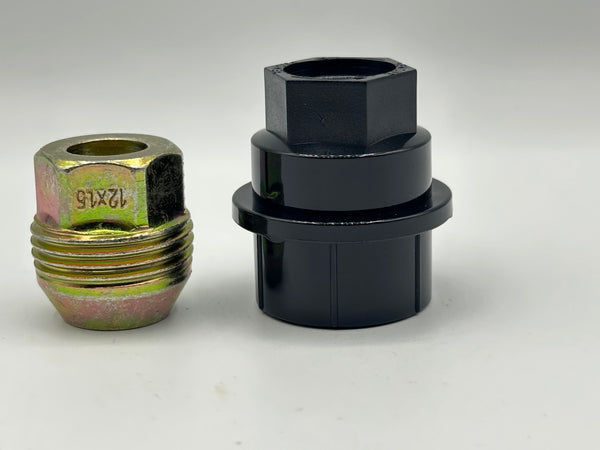 Commodore VE VF wheel conversion Chrome Cap for PRE VE Commodore 12mm x 1.5