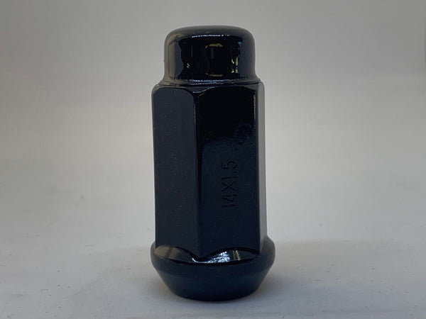 Jeep Black Acorn Bulge Wheel Nut 1/2" UNF Thread x 45mm Height
