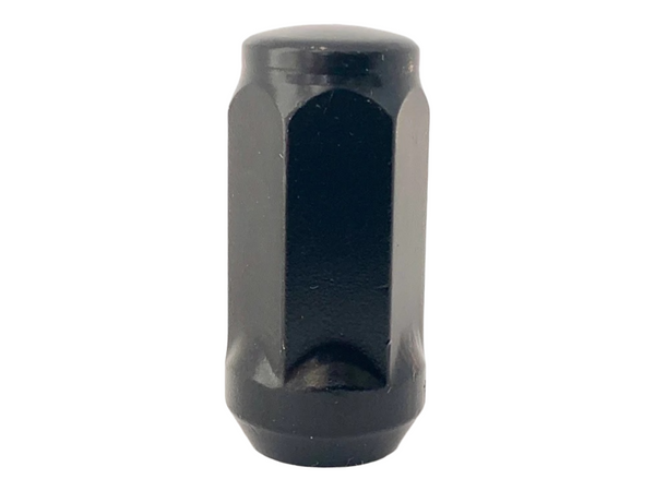 Black Acorn Bulge Wheel Nut 12mm X 1.5 Thread x 45mm Height