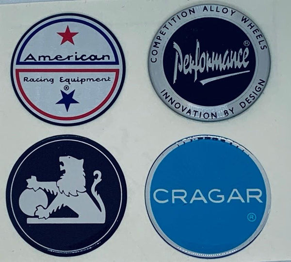 Centerline Wheel Chrome Steel Centre Cap 80mm Diam. - With Optional Logo