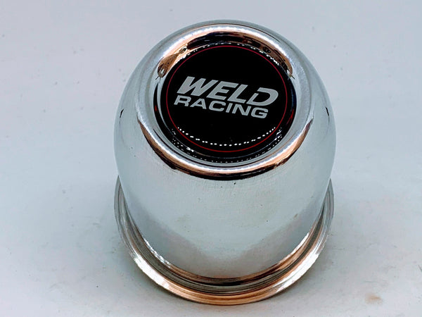 Centerline Wheel Chrome Steel Centre Cap 80mm Diam. - With Optional Logo