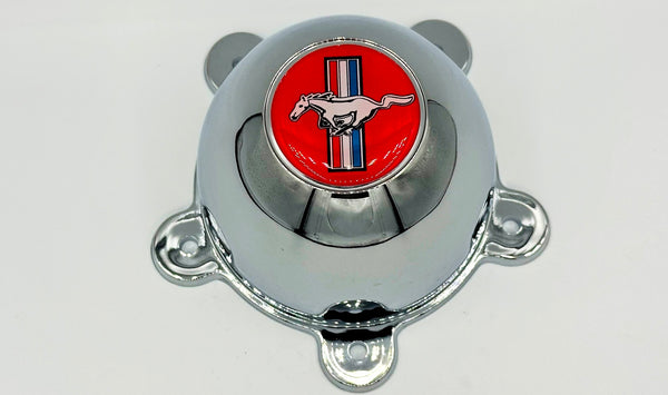 4 x 5 Ear Chrome Centre Caps Early American Racing Wheels & Some Australian.
