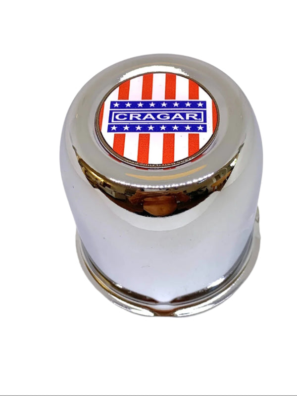 Cragar SST Chrome Steel Centre Cap 80mm Diam. Not for SS Wheels