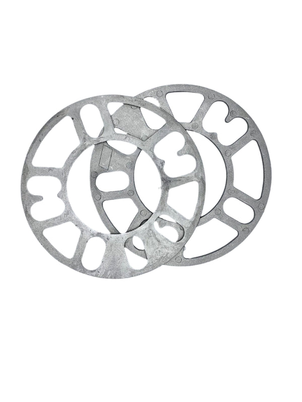 Alloy Wheel Spacer Set 5mm Thick - 4/5 Stud Compatible