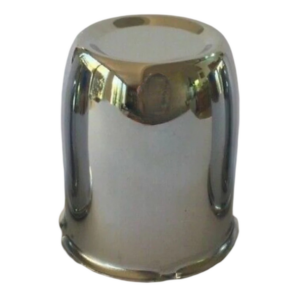 Chrome Steel Centre Cap 63mm Diam. - No Logo