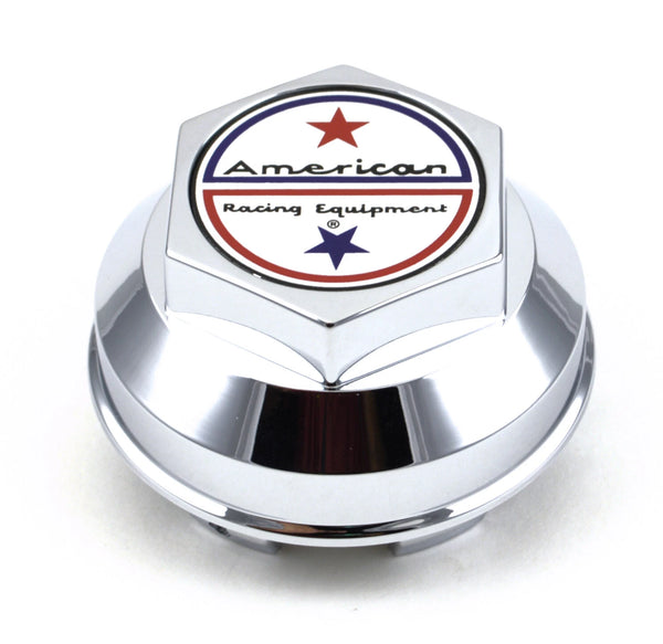 Chrome Coated Push-In Centre Caps American Racing 200's/Daisy Wheels- Set of 4