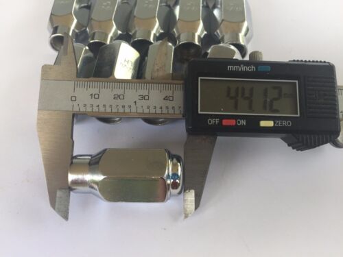 Extra Thread Wheel Nut 1/2" UNF Thread X 43mm Height