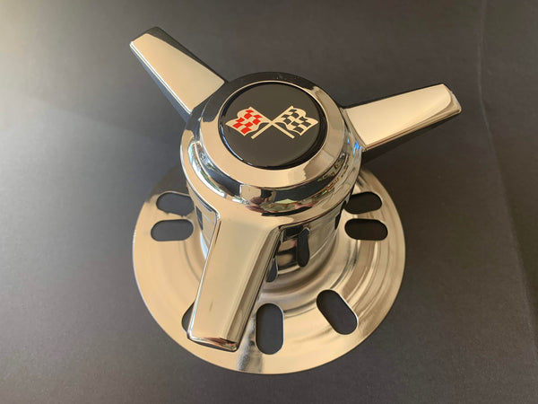 Tower & 3 Bar Spinner Cap Fits 5 Stud Wheels 80mm Bore (Set of 4)