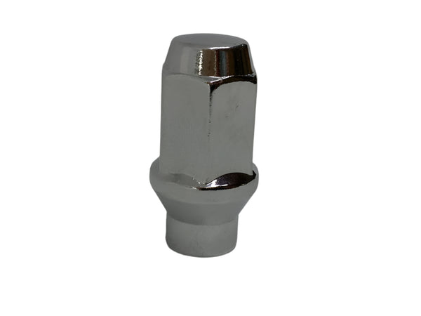 Extra Thread Wheel Nut 1/2" UNF Thread with Taper + Shank x 43mm Height