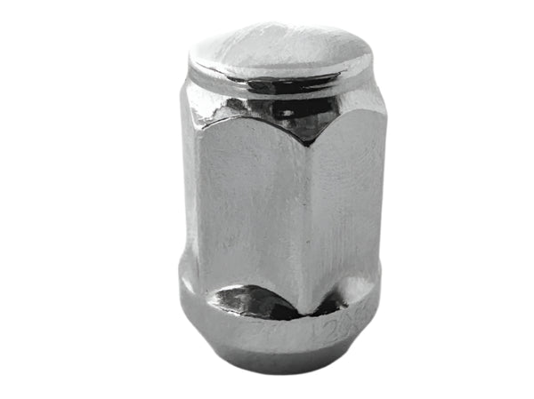 Chrome Acorn Bulge Wheel Nut 12mm x 1.5 Thread x 35mm Height