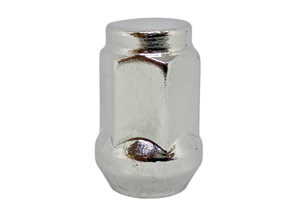 Chrome Acorn Bulge Wheel Nut 12mm x 1.25 Thread x 35mm Height