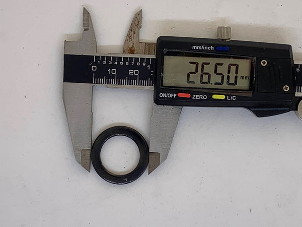 Wheel Nut Black Washer 26.5mm Outside Diam.