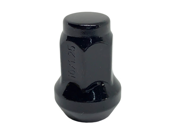 Black ATV Wheel Nut 10 mm x 1.25 Thread Honda Kawasaki Suzuki Polaris Can-am