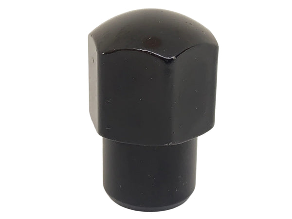 Weld Alumastar Black Wheel Nut 1/2" UNF Thread x 0.55" Shank Length