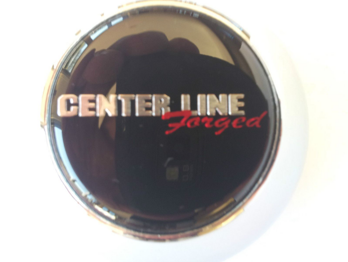 2 Chrome Centerline C-70 Snap-In Center Caps – 5 Lug For C70 Wheels (C8538 ABS GH)