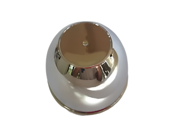 Chrome Coated CEC-70 Centerline Centre Cap 81mm - No Logo