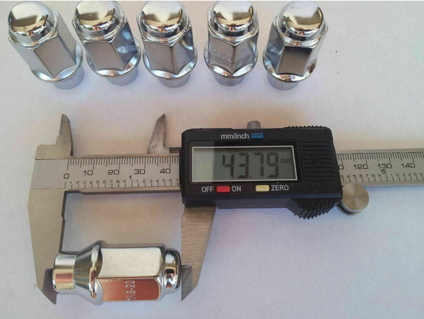 ET & Alloy Wheels Lock Nut Set - Holden Valiant 7/16"UNF Thread