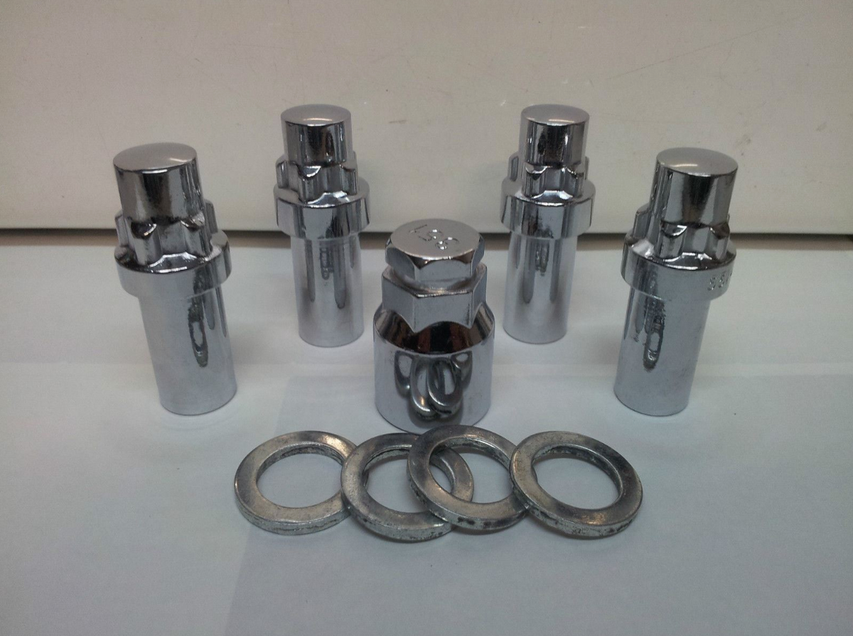 Weld Wheel Lock Nut Set 7/16" UNF Thread x 33mm Shank Length Lugnut King