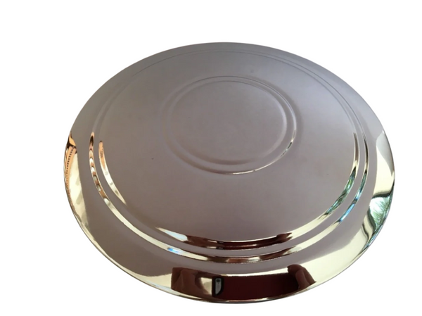 Smoothie Wheel Plain Chrome Police Style Hub Cap