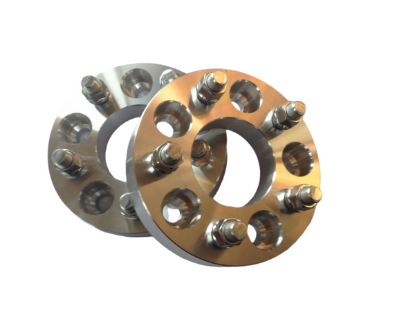 Billet Alloy Wheel Spacer Set 5 x 4.25" To 5 x 4.25" x 30mm Thick