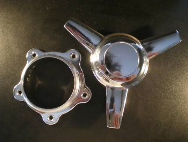 Alloy Wheel Spinner Knock-Off Base Only Set - Short Base AR TT II