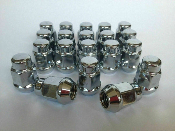 Chrome Wheel Nut 12mm X 1.25 Thread x 35mm Height