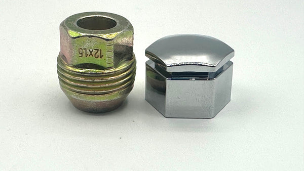 Commodore VE VF wheel conversion nut & Cap for PRE VE Commodore 12mm x 1.5