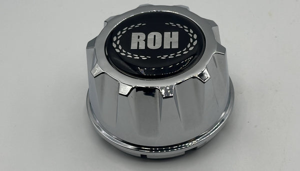 Chrome Coated Push-In ROH Centre Cap - SW Small - PW 1 - Fits 67mm Wheel Bore Hole