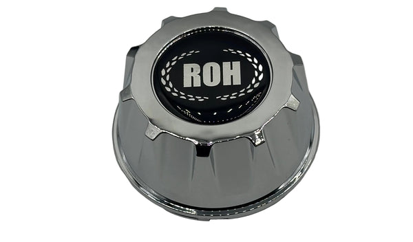 Chrome Coated Push-In ROH Centre Cap  - PW 2- Fits 78mm Wheel Bore Hole