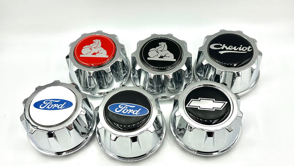 4 Performance Clip In Classic Fluted Wheel Caps PW-1  See Sizes & Logos Below