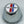 Chrome Coated Push-In Centre Cap - SW Medium - 78mm