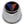 Chrome Coated Push-In Centre Cap - Small Plus - 68mm