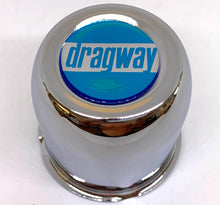 Load image into Gallery viewer, Dragway Wheel Chrome Steel Centre Cap 80mm Diam. - With Optional Logos