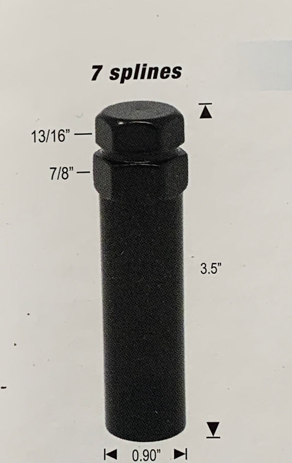 7 Spline Key