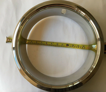 Load image into Gallery viewer, Chromed Steel Dress Trim Ring Set - 14&quot; x 7-8&quot; Wheels