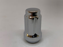 Load image into Gallery viewer, Chrome Spline Lock Tuner Wheel Nut 1/2&quot; UNF Thread x 35mm Height