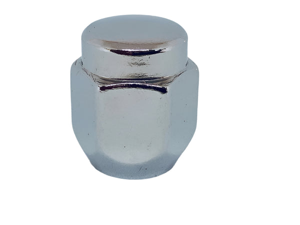 Chrome Wheel Nuts 1/2" UNF Thread x 27mm Height