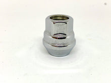 Load image into Gallery viewer, Chrome Open-End Wheel Nut 7/16&quot; UNF Thread x 25mm Height