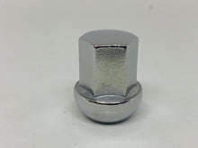 Load image into Gallery viewer, Chrome Radius Seat Wheel Nut 14mm x 1.5 Thread x 32mm Height