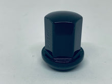 Load image into Gallery viewer, Black Radius Seat Wheel Nut 14mm x 1.5 Thread x 32mm Height