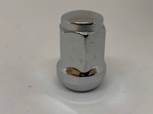 Load image into Gallery viewer, Chrome Acorn Bulge Wheel Nut 1/2&quot; UNF Thread x 35mm Height