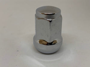 Chrome Acorn Bulge Wheel Nut 1/2"UNF Thread x 35mm Height