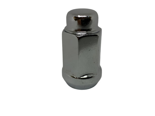Chrome Acorn Bulge Wheel Nut 16mm x 1.5 Thread x 44mm Height