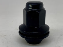 Load image into Gallery viewer, Black OEM Wheel Nut + Attached Washers 14mm x 1.5 Thread x 46mm Height