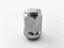 Load image into Gallery viewer, Chrome Acorn Bulge Wheel Nut 12mm x 1.5 Thread x 35mm Height