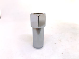 Chrome Open End Weld Wheel Nut 1/2" UNF Thread x 33mm Shank Length