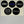 Tower & 3 Bar Spinner Cap Fits 5 Stud Wheels 80mm Bore (Set of 4)