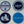 Alloy Centerline Wheel Centre Cap 80mm Diam.