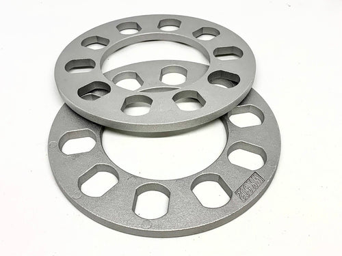 Alloy Wheel Spacer Set 8mm Thick - 5 Stud Compatible